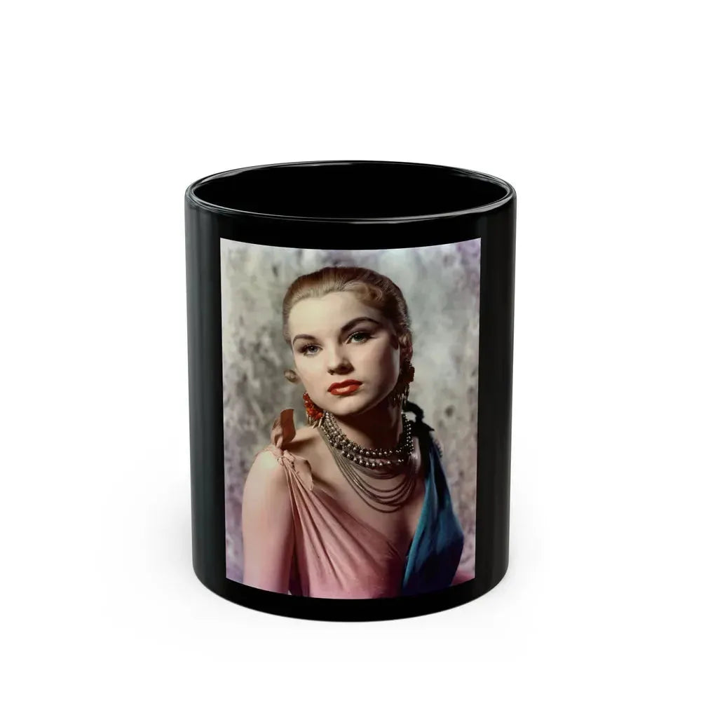 Debra Paget #99 (Vintage Female Icon) Black Coffee Mug 11oz - Go Mug Yourself
