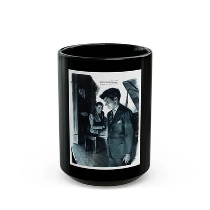 Debut, Everywoman's Magazine, March 1946 - Black Coffee Mug 15oz - Go Mug Yourself