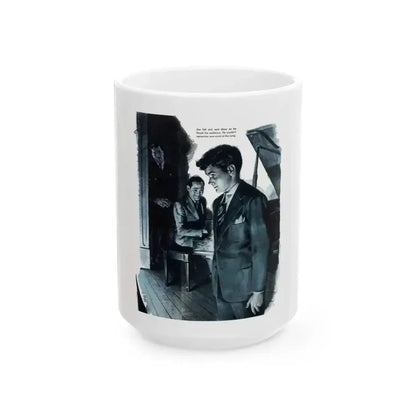 Debut, Everywoman's Magazine, March 1946 - White Coffee Mug 15oz - Go Mug Yourself