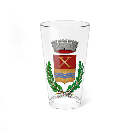 Decimomannu-Stemma (Italy) (Coat of Arms) Pint Glass 16oz 16oz - Go Mug Yourself