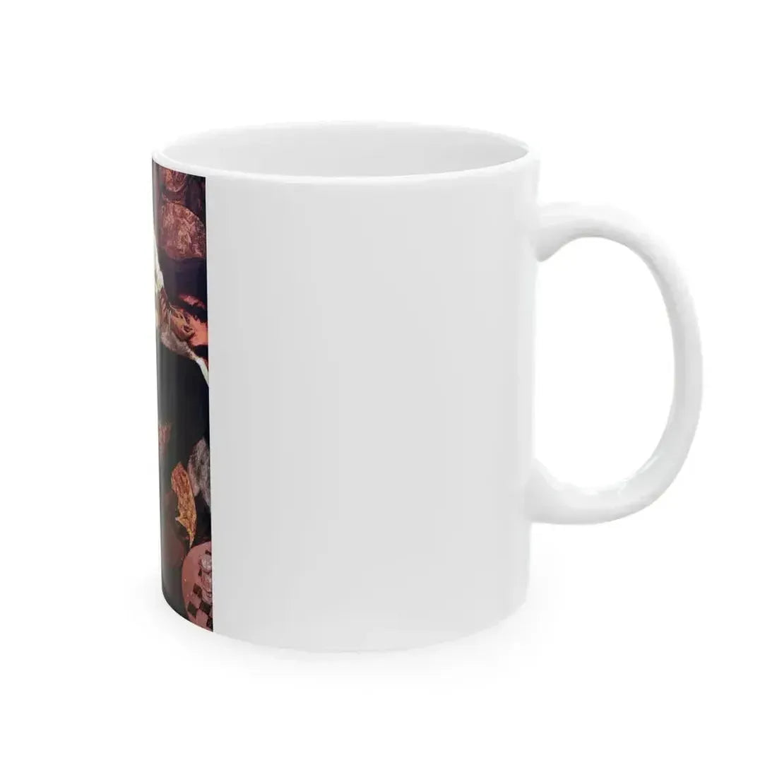 Decision by Firelight, Good Housekeeping, July 1965 - White Coffee Mug - Go Mug Yourself