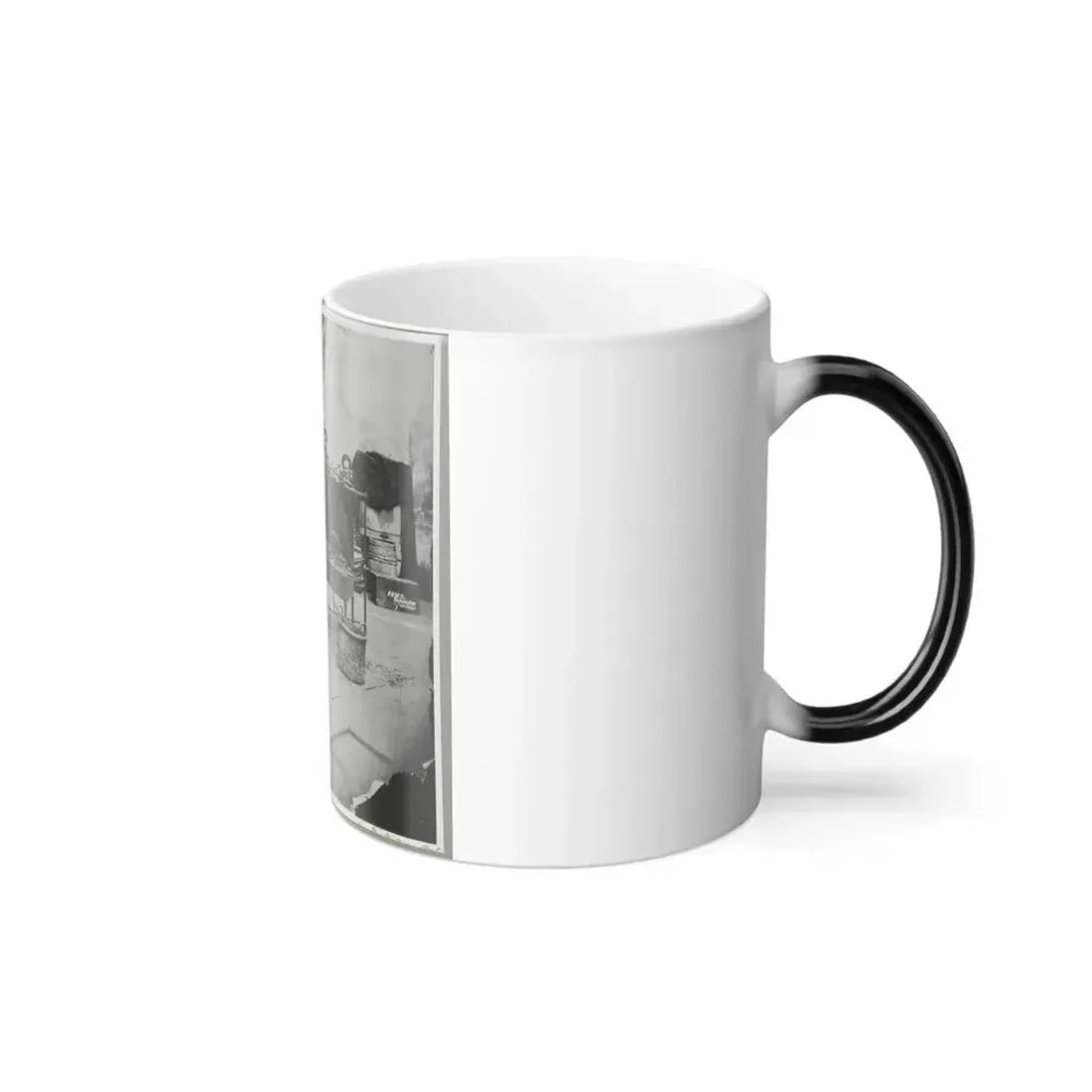 Deck of Warship (U.S. Civil War) Color Changing Coffee Mug 11oz - Go Mug Yourself