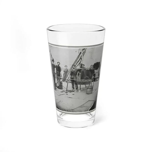 Deck Of Warship (U.S. Civil War) Pint Glass 16oz 16oz - Go Mug Yourself