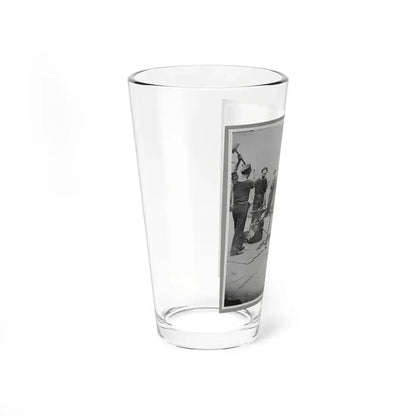 Deck Of Warship (U.S. Civil War) Pint Glass 16oz - Go Mug Yourself