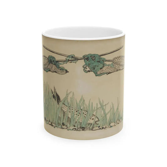 Decorations for Water Babies, book illustration - White Coffee Mug 11oz - Go Mug Yourself