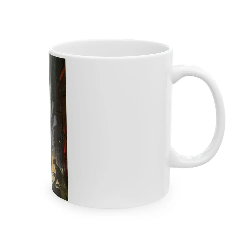 Crystalizing Sulpha, 1945 - White Coffee Mug-Go Mug Yourself