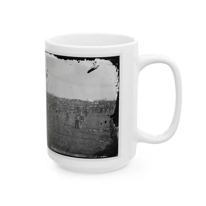 Dedication Ceremonies At The Soldiers' National Cemetery, Gettysburg, Pennsylvania(2) (U.S. Civil War) White Coffee Mug - Go Mug Yourself