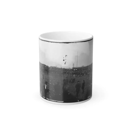 Dedication Ceremonies at the Soldiers' National Cemetery, Gettysburg, Pennsylvania(3) (U.S. Civil War) Color Changing Coffee Mug 11oz Default Title 11oz - Go Mug Yourself