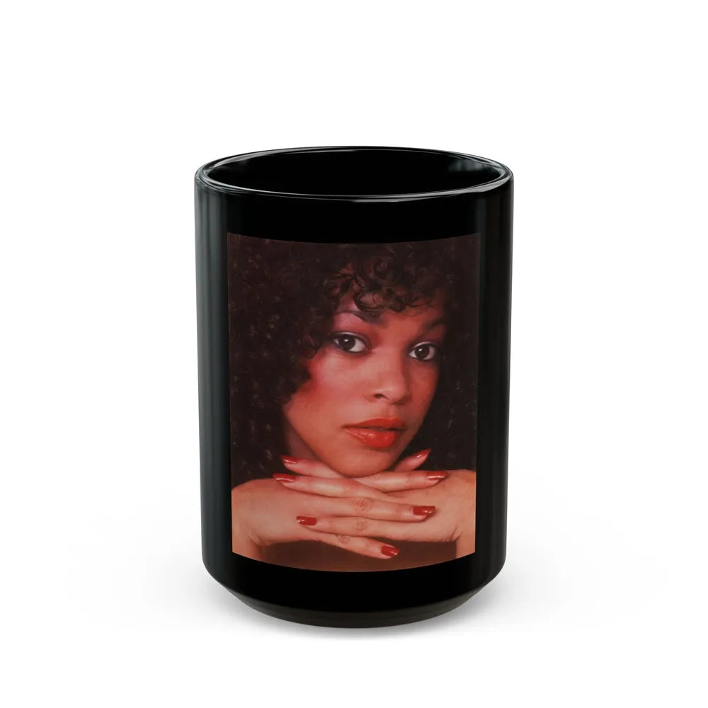 Ola Ray #109 (Vintage Female Icon) Black Coffee Mug-15oz-Go Mug Yourself