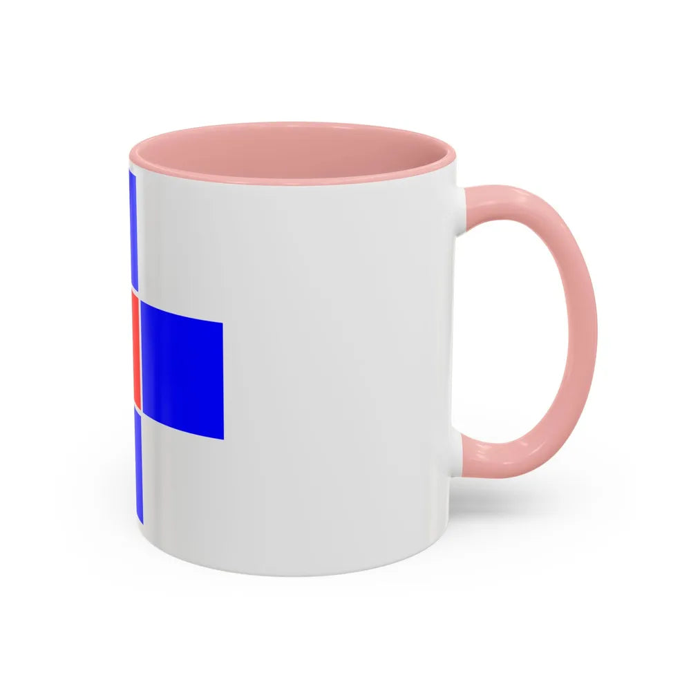 Flag of Attard Malta - Accent Coffee Mug-Go Mug Yourself