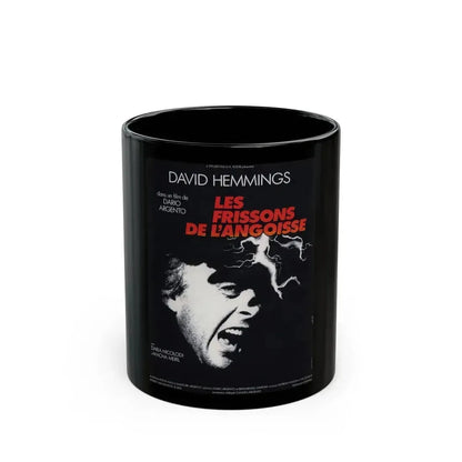 DEEP RED (FRENCH) 1975 Movie Poster - Black Coffee Mug 11oz - Go Mug Yourself
