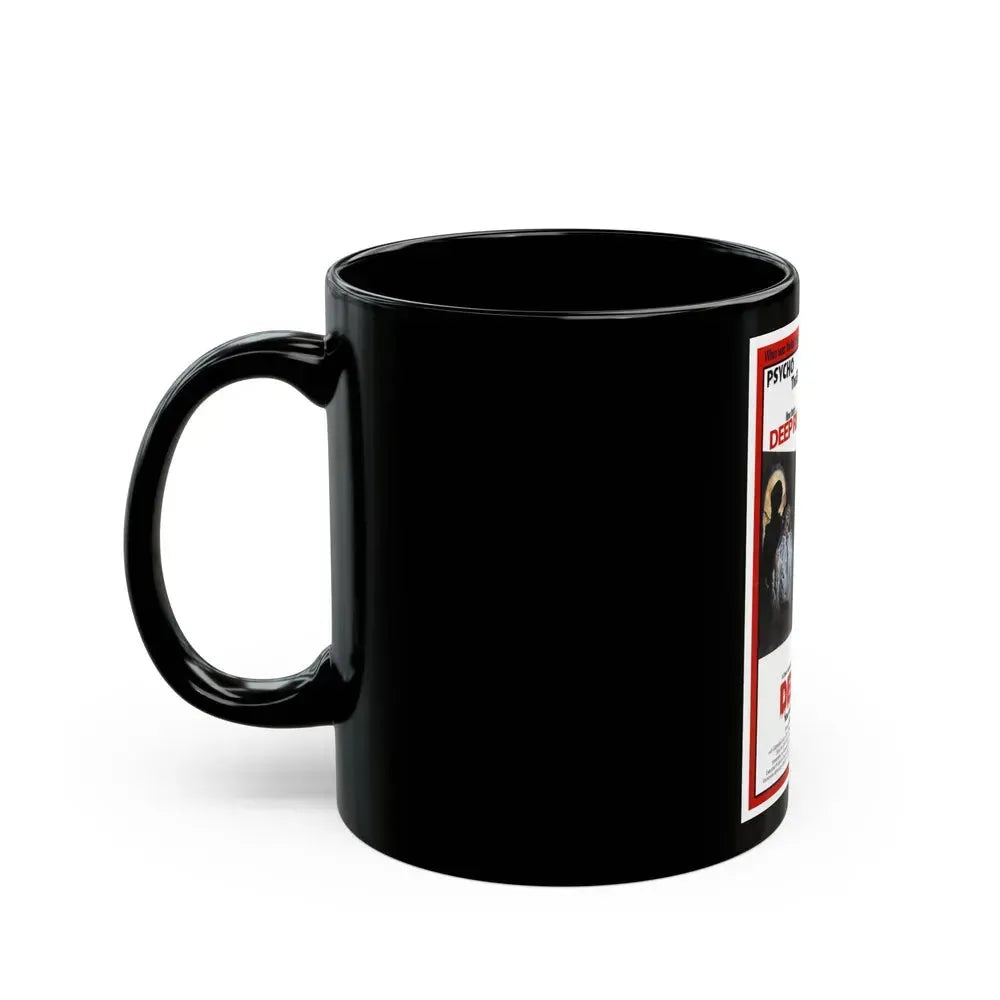 DEEP RED (PROFONDO ROSSO) 1975 Movie Poster - Black Coffee Mug - Go Mug Yourself