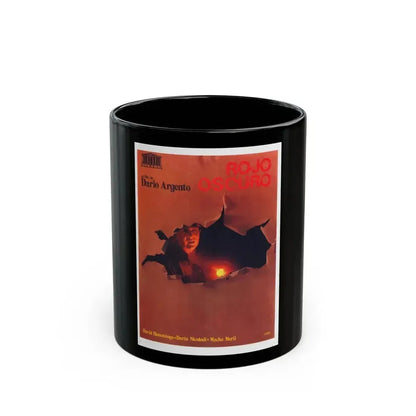 DEEP RED (SPANISH) 1975 Movie Poster - Black Coffee Mug 11oz - Go Mug Yourself