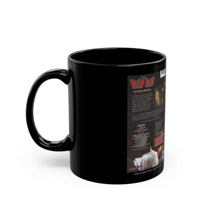 DEEP RED (VHS COVER) - Black Coffee Mug-Go Mug Yourself