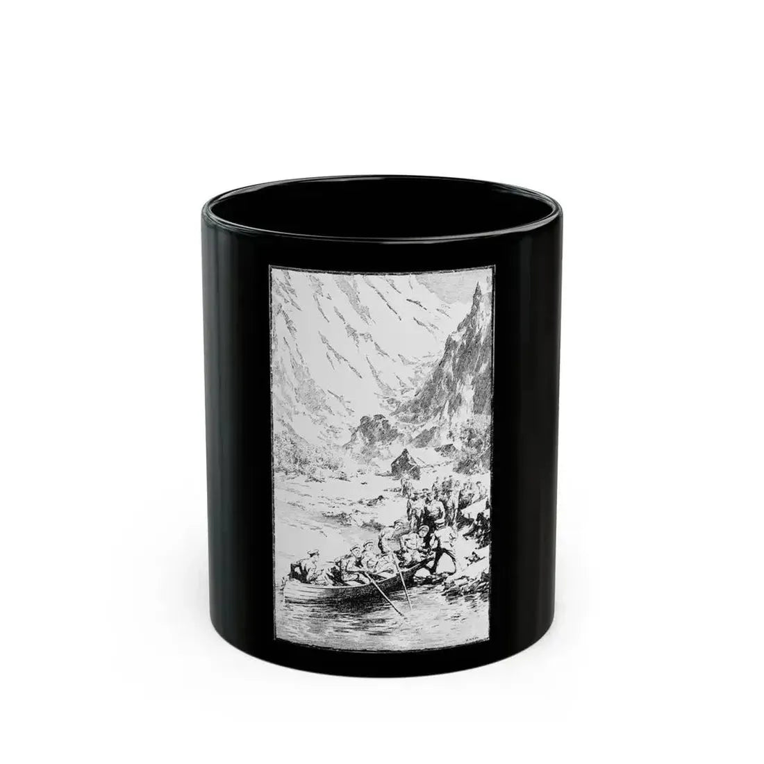 Deep-Sea Rendezvous, Blue Book Magazine, March 1940 - Black Coffee Mug 11oz - Go Mug Yourself