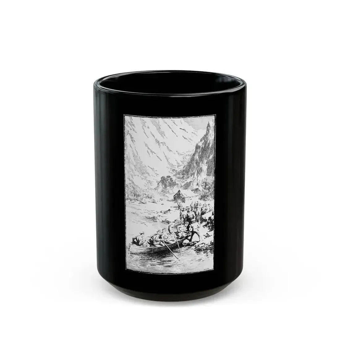 Deep-Sea Rendezvous, Blue Book Magazine, March 1940 - Black Coffee Mug 15oz - Go Mug Yourself