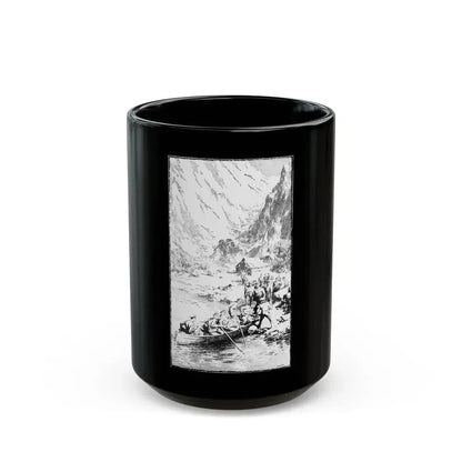 Deep-Sea Rendezvous, Blue Book Magazine, March 1940 - Black Coffee Mug 15oz - Go Mug Yourself