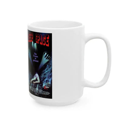 DEEP SPACE (VHS COVER) - White Coffee Mug - Go Mug Yourself