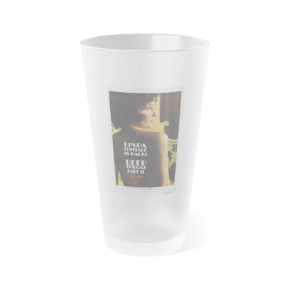 DEEP THROAT PART II 1974 Movie Poster - Frosted Pint Glass 16oz-16oz-Frosted-Go Mug Yourself