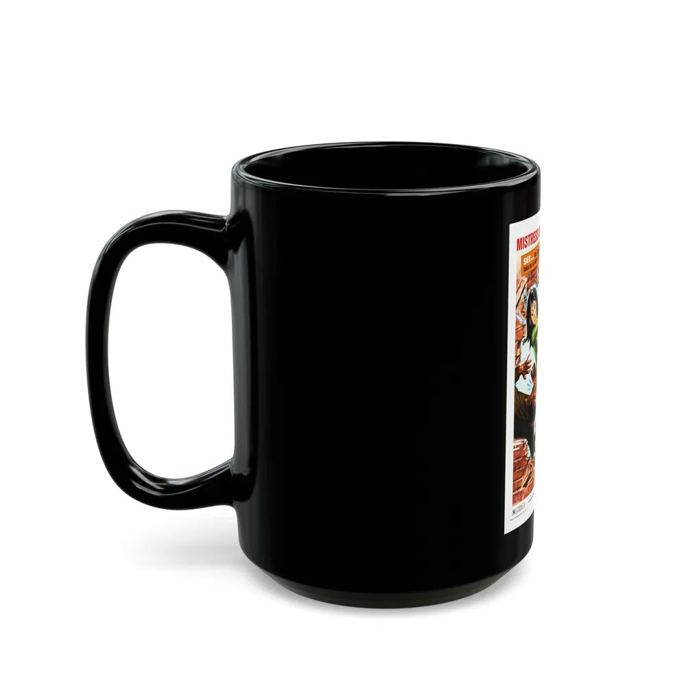 DEEP THRUST 1972 Movie Poster - Black Coffee Mug-Go Mug Yourself