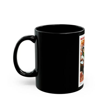 DEEP THRUST 1972 Movie Poster - Black Coffee Mug - Go Mug Yourself