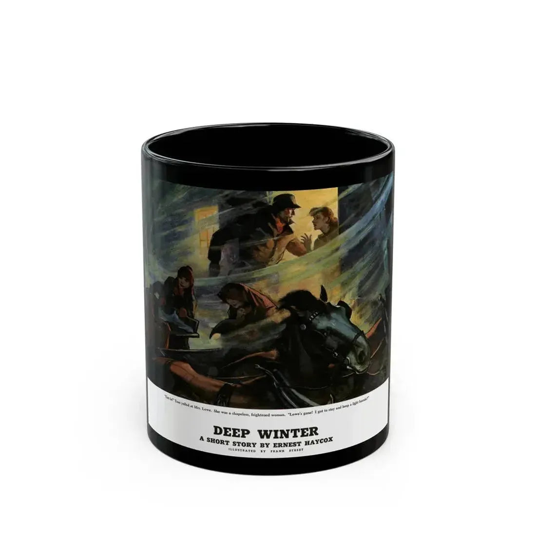 Deep Winter, 1943 - Black Coffee Mug 11oz - Go Mug Yourself