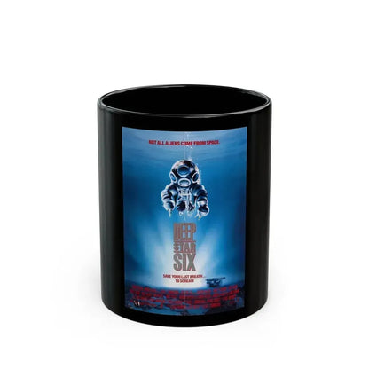 DEEPSTAR SIX 1989 Movie Poster - Black Coffee Mug 11oz - Go Mug Yourself