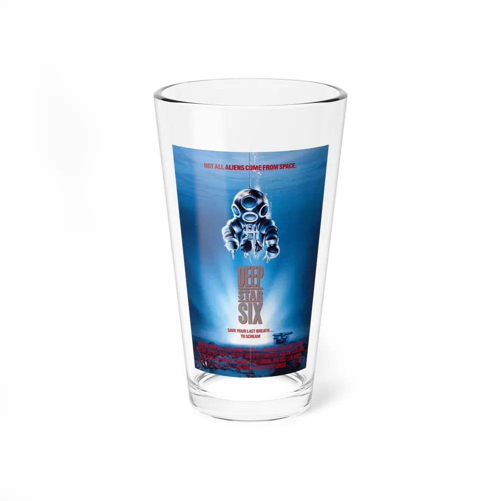 DEEPSTAR SIX 1989 Movie Poster - Pint Glass 16oz-16oz-Go Mug Yourself