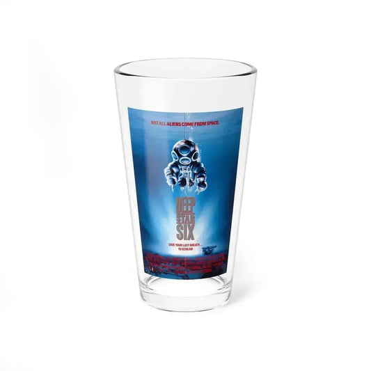 DEEPSTAR SIX 1989 Movie Poster - Pint Glass 16oz 16oz - Go Mug Yourself