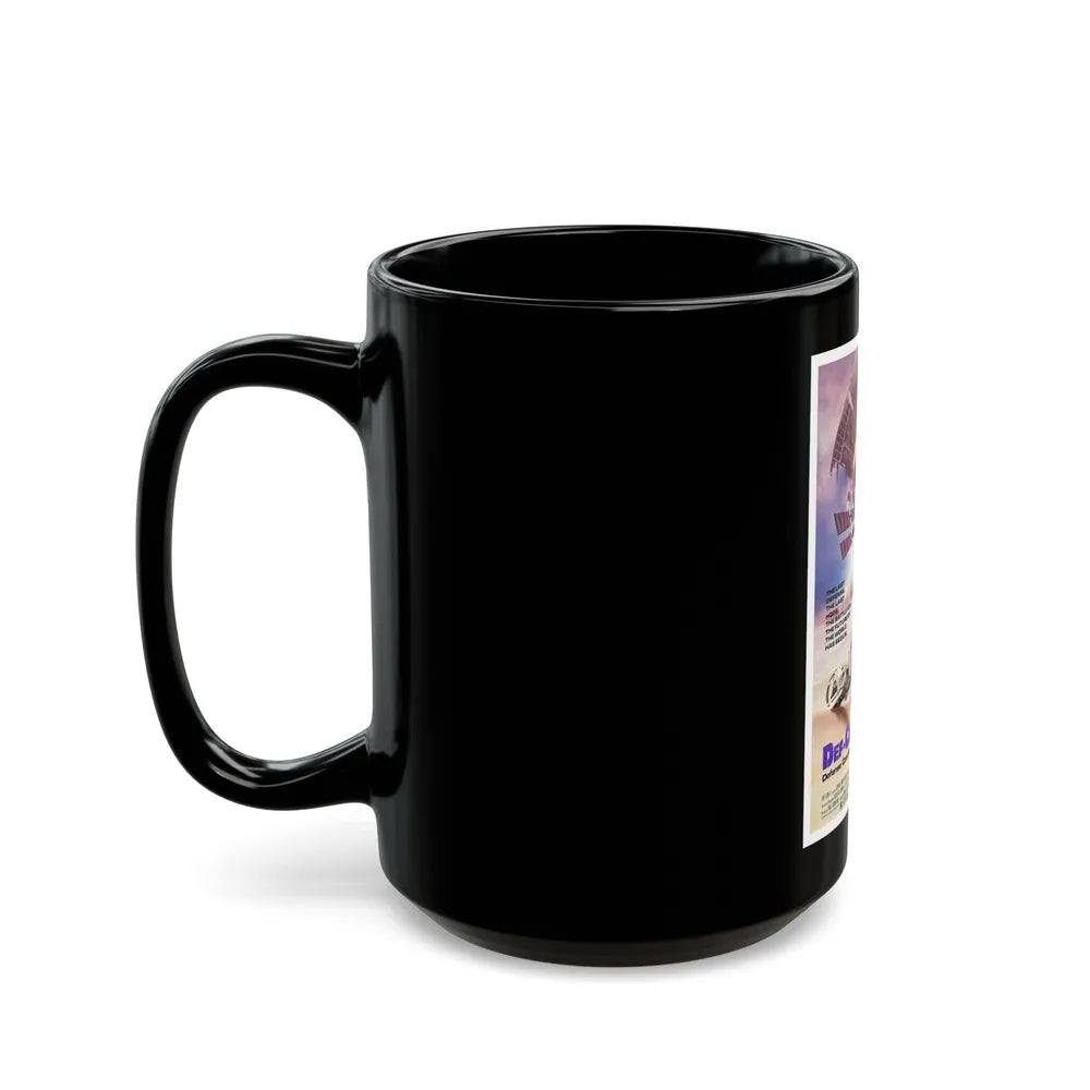 DEF CON 4 1985 Movie Poster - Black Coffee Mug-Go Mug Yourself