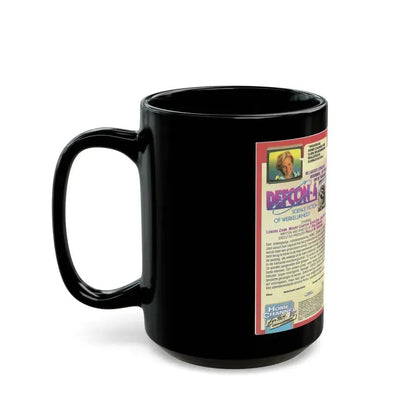 DEFCON 4 (VHS COVER) - Black Coffee Mug - Go Mug Yourself