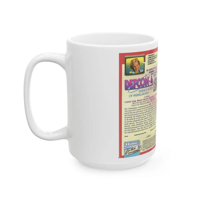 DEFCON 4 (VHS COVER) - White Coffee Mug-Go Mug Yourself