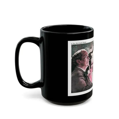 Defender of the Damned, True Magazine, August 1952 - Black Coffee Mug - Go Mug Yourself