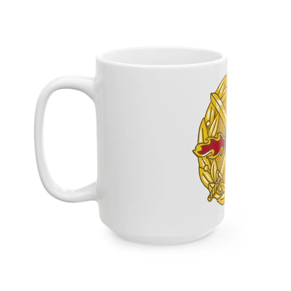 Defense Ammunition Center and School (U.S. Army) White Coffee Mug-Go Mug Yourself