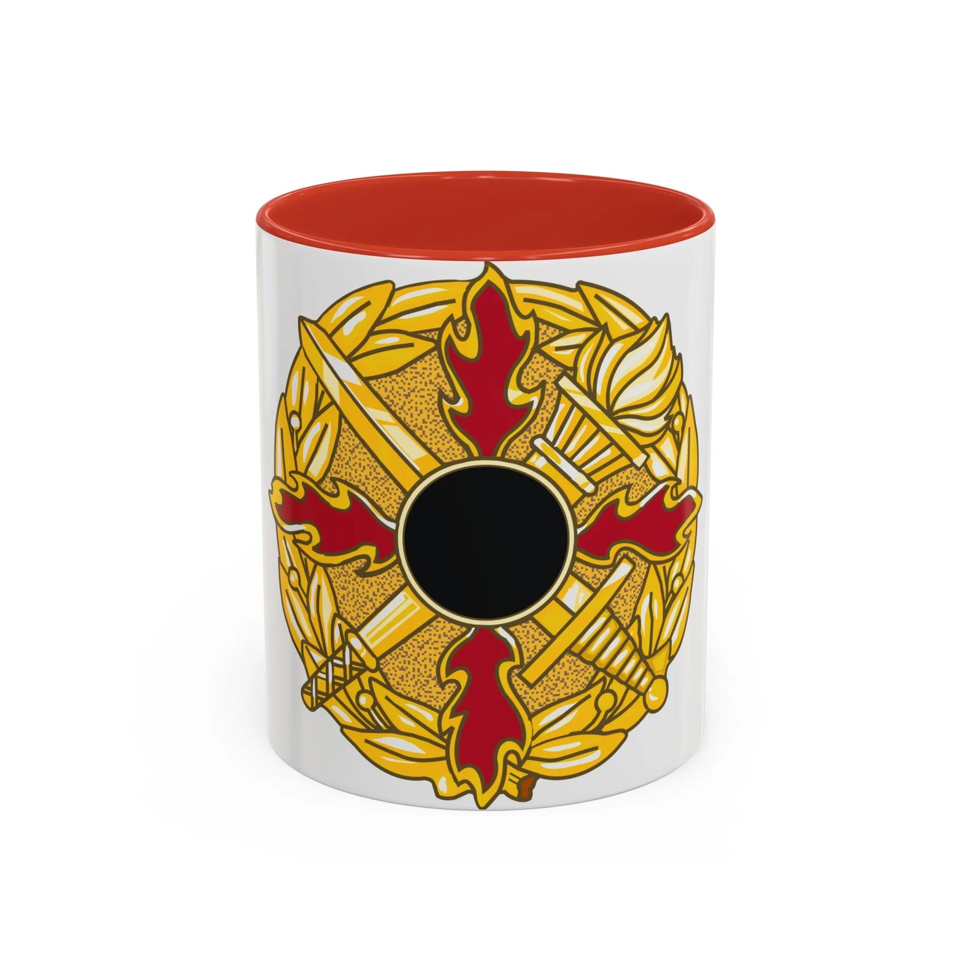 Defense Ammunition Center and School (U.S. Army) Accent Coffee Mug 11oz Red - Go Mug Yourself