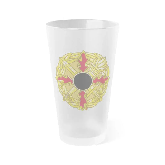 Defense Ammunition Center and School (U.S. Army) Frosted Pint Glass 16oz Default Title - Go Mug Yourself