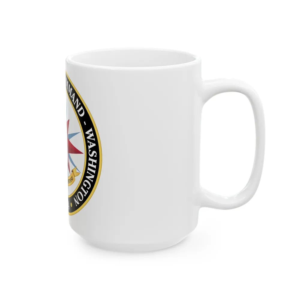 Defense Contracting Command Washington (U.S. Army) White Coffee Mug-Go Mug Yourself