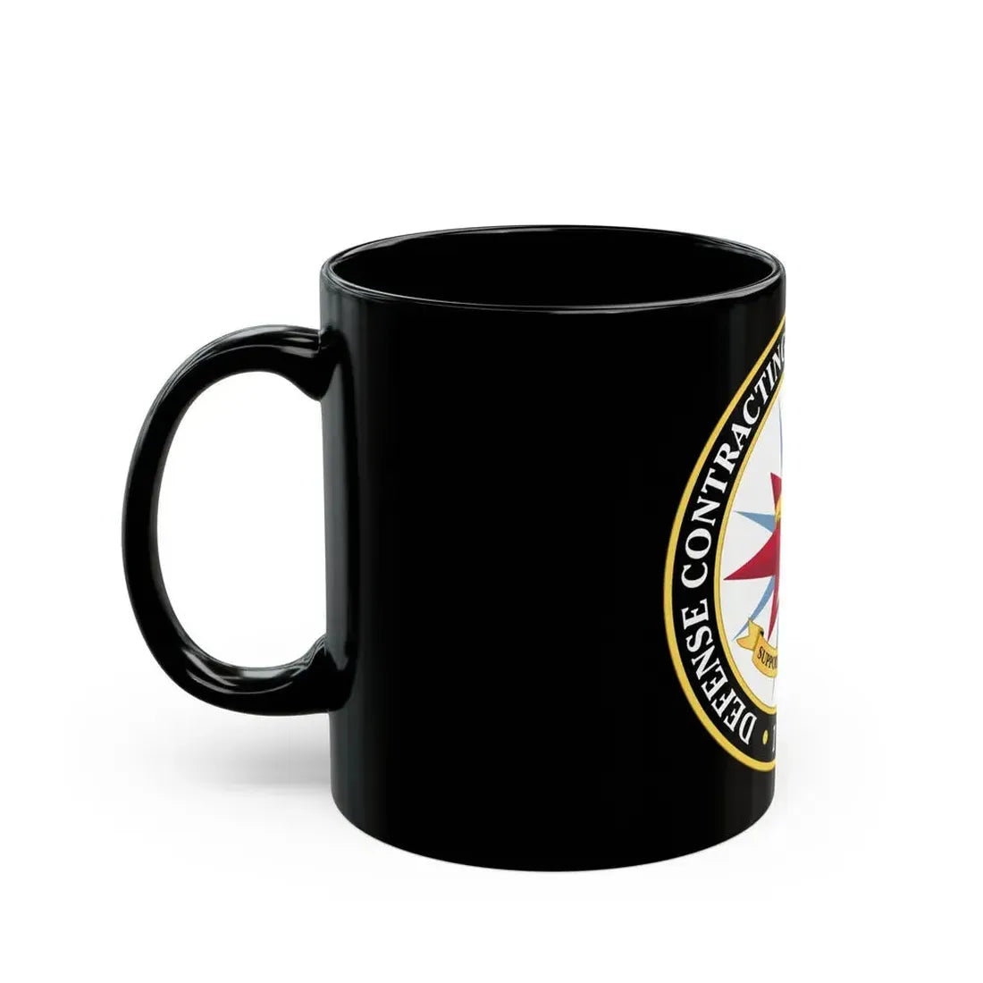 Defense Contracting Command Washington (U.S. Army) Black Coffee Mug - Go Mug Yourself