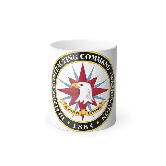 Defense Contracting Command Washington (U.S. Army) Color Changing Mug 11oz - Go Mug Yourself