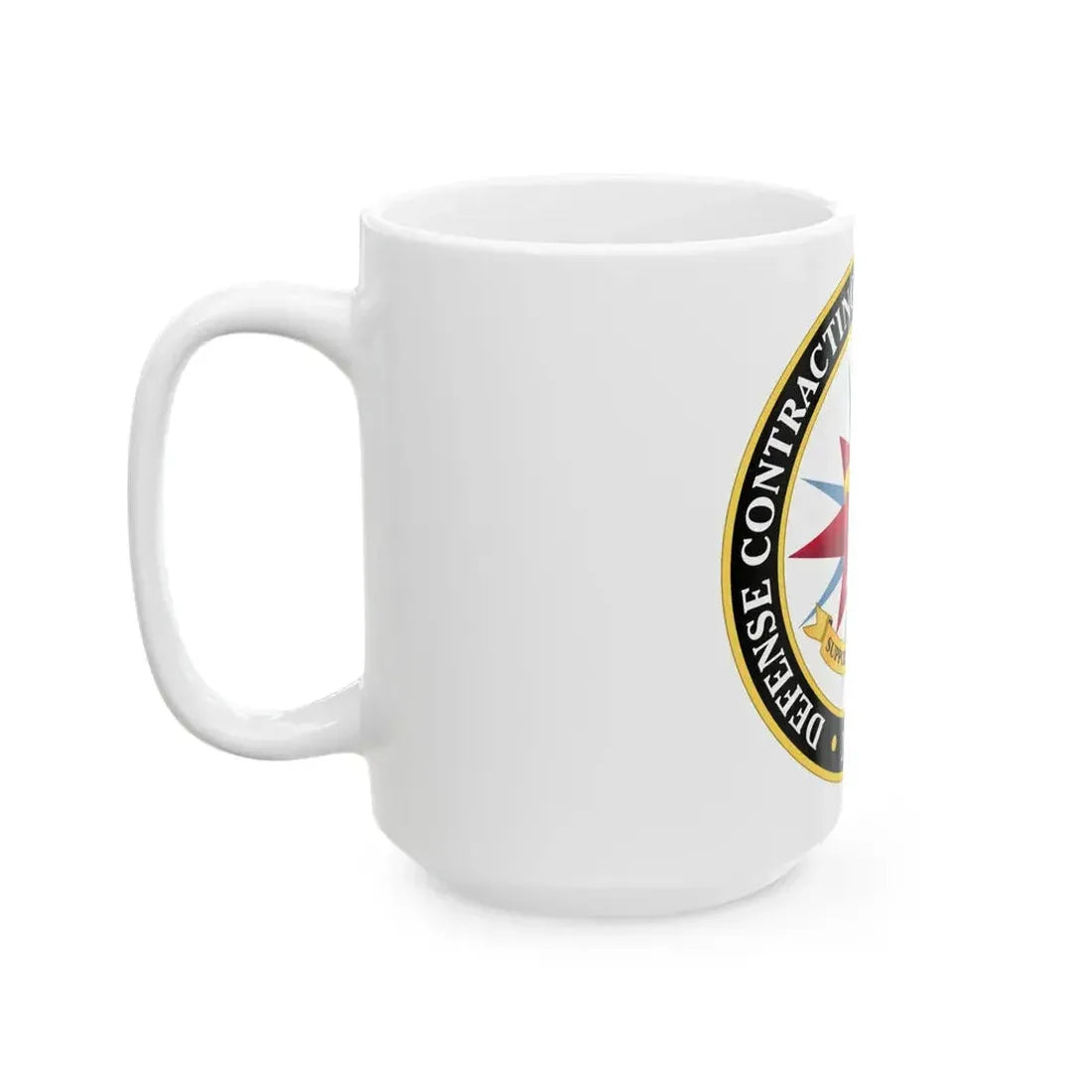 Defense Contracting Command Washington (U.S. Army) White Coffee Mug - Go Mug Yourself