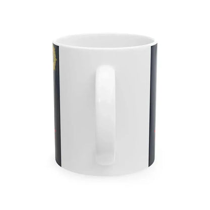 Defense Force Training Centre Flag Ireland (Ireland) White Coffee Mug - Go Mug Yourself