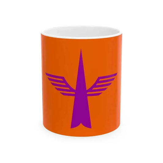 Defense Forces Air Defense Regiment Flag Ireland (Ireland) White Coffee Mug 11oz - Go Mug Yourself