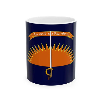 Defense Forces Cadet Colours Ireland (Ireland) White Coffee Mug 11oz - Go Mug Yourself