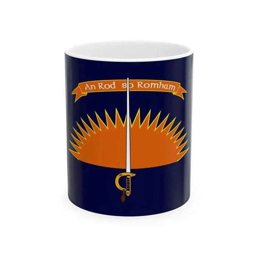 Defense Forces Cadet Colours Ireland (Ireland) White Coffee Mug 11oz - Go Mug Yourself