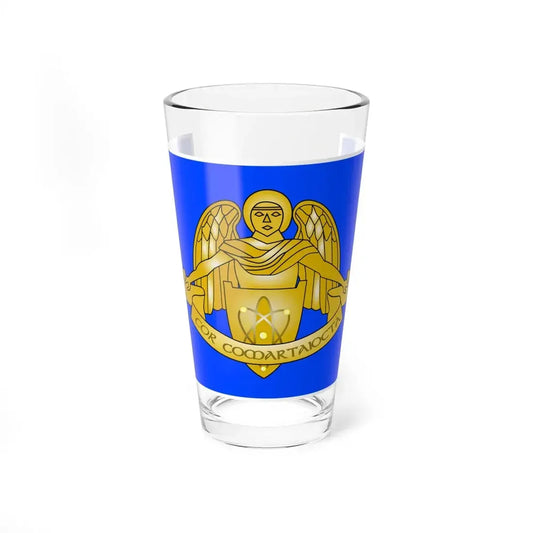 Defense Forces Communications and Information Services Corps Flag Ireland (Ireland) Pint Glass 16oz 16oz - Go Mug Yourself