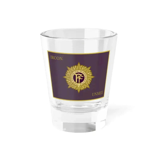 Defense Forces Ireland Flag UNMEE (Ireland) Shot Glass 1.5oz 1.5oz - Go Mug Yourself