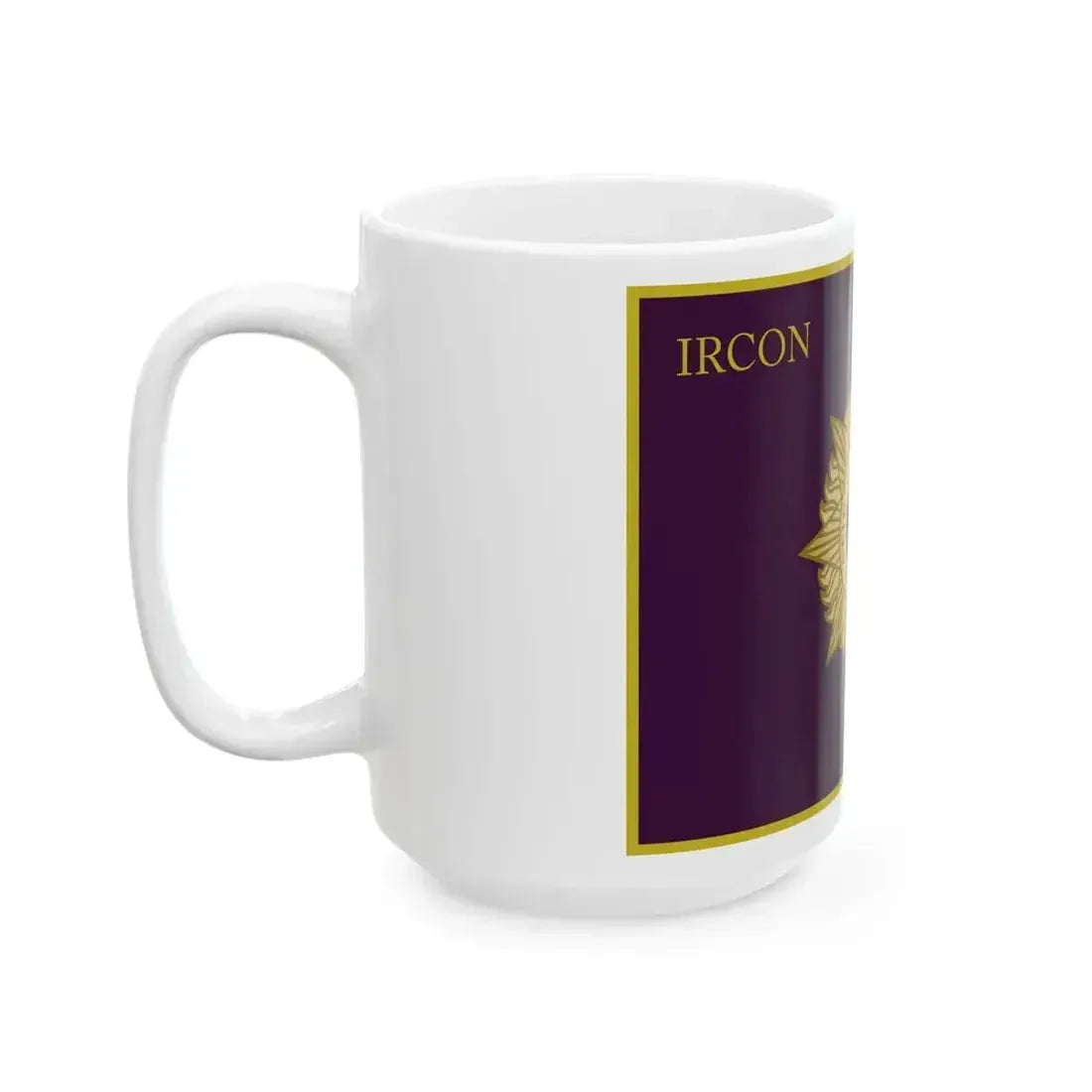 Defense Forces Ireland Flag UNMEE (Ireland) White Coffee Mug - Go Mug Yourself