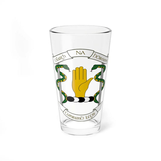 Defense Forces Medical Corps Emblem Ireland (Ireland) (Coat of Arms) Pint Glass 16oz 16oz - Go Mug Yourself