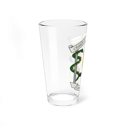 Defense Forces Medical Corps Emblem Ireland (Ireland) (Coat of Arms) Pint Glass 16oz - Go Mug Yourself