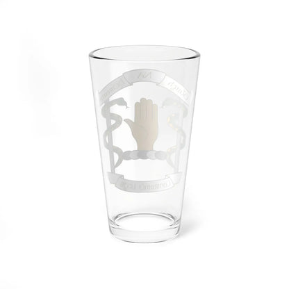 Defense Forces Medical Corps Emblem Ireland (Ireland) (Coat of Arms) Pint Glass 16oz - Go Mug Yourself